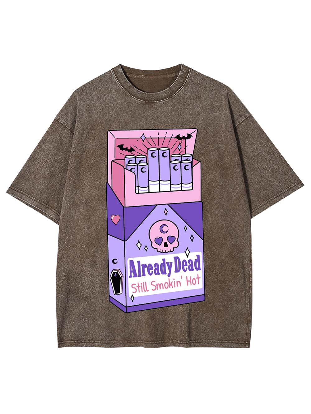 Already Dead, Still Smokin’ Hot Washed Tee