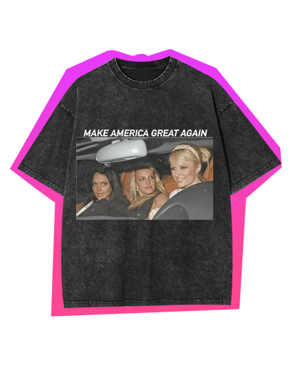 MAKE AMERICA GREAT AGAIN Y2K WASHED TEE