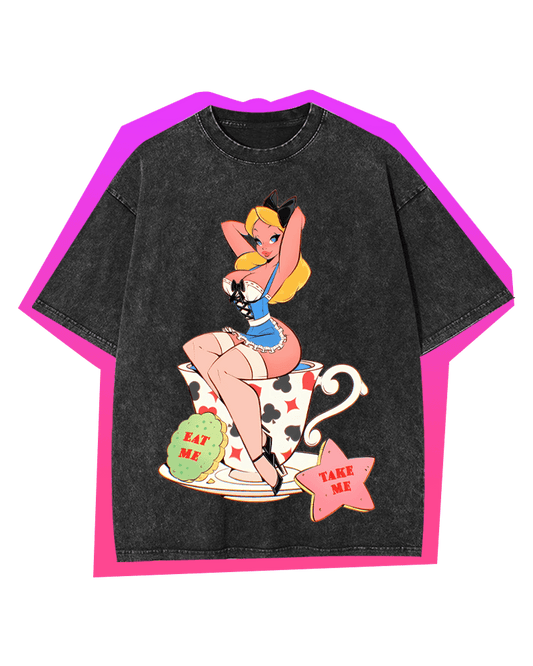 EAT ME, TAKE ME Y2K WASHED TEE