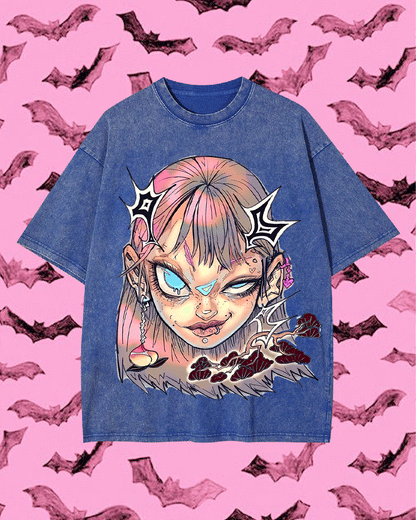 DARK FANTASY WASHED TSHIRT