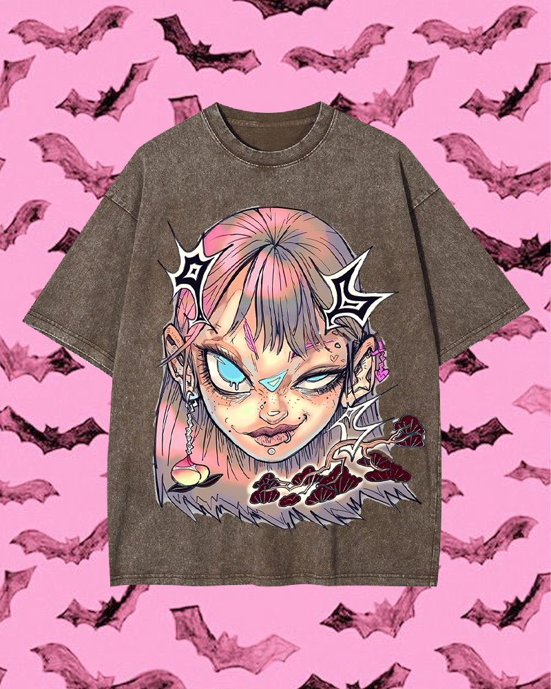 DARK FANTASY WASHED TSHIRT