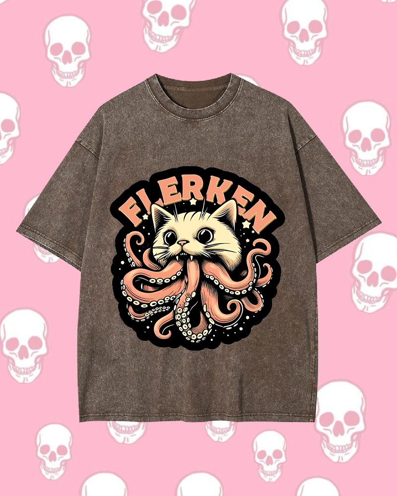 FLERKEN WASHED TSHIRT