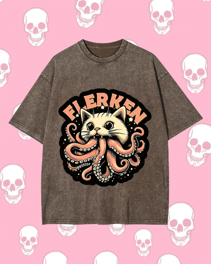 FLERKEN WASHED TSHIRT