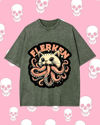 FLERKEN WASHED TSHIRT