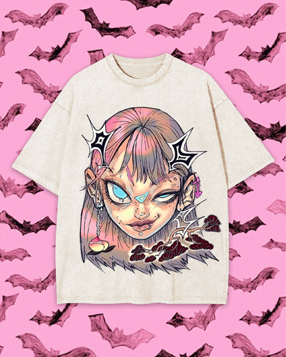 DARK FANTASY WASHED TSHIRT