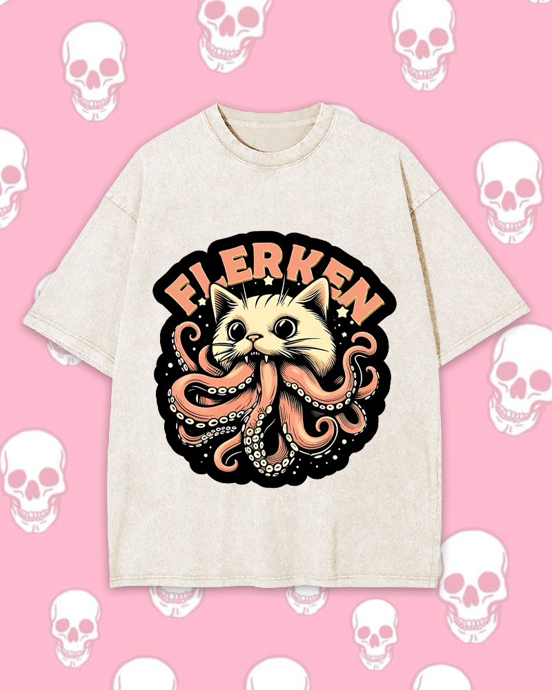 FLERKEN WASHED TSHIRT