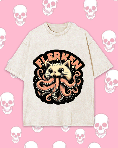 FLERKEN WASHED TSHIRT