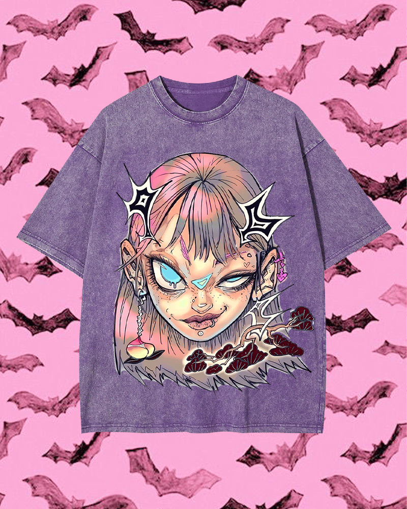 DARK FANTASY WASHED TSHIRT