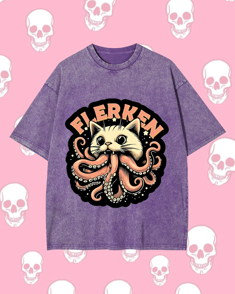 FLERKEN WASHED TSHIRT