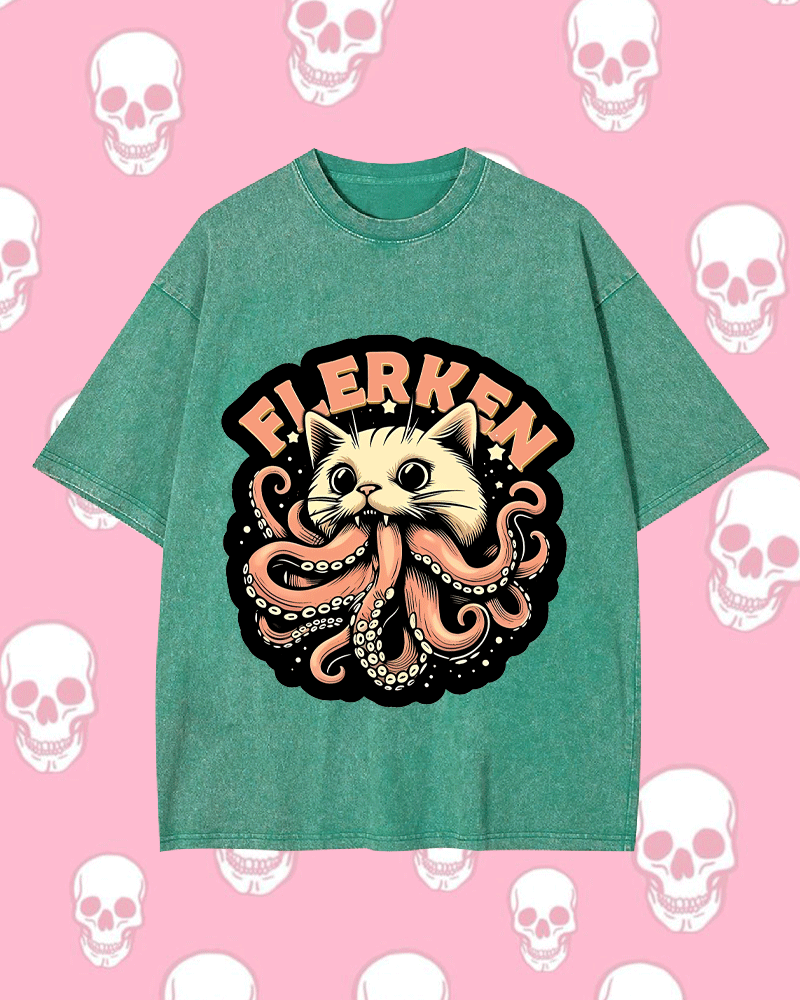 FLERKEN WASHED TSHIRT