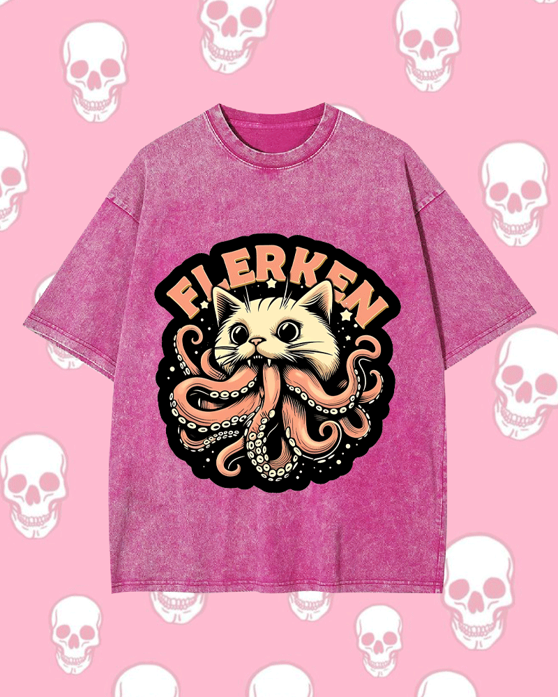 FLERKEN WASHED TSHIRT