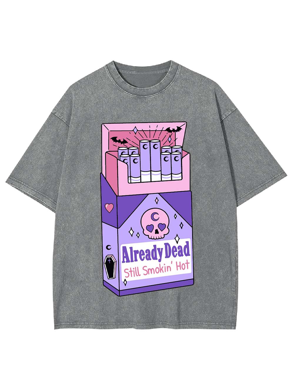 Already Dead, Still Smokin’ Hot Washed Tee