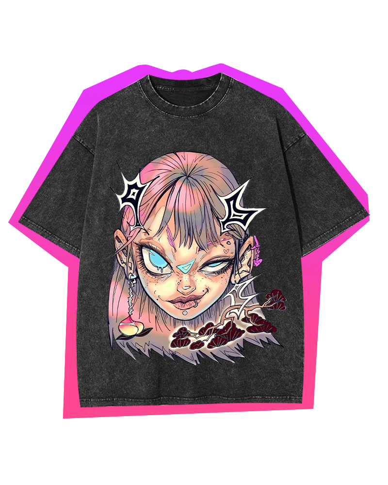 DARK FANTASY WASHED TSHIRT