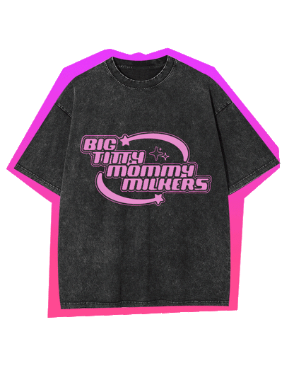 BIG TITTY MOMMY MILKERS WASHED TEE