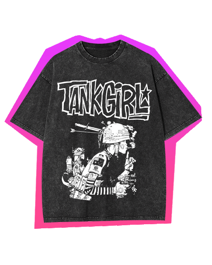 TANK GIRL WASHED TEE